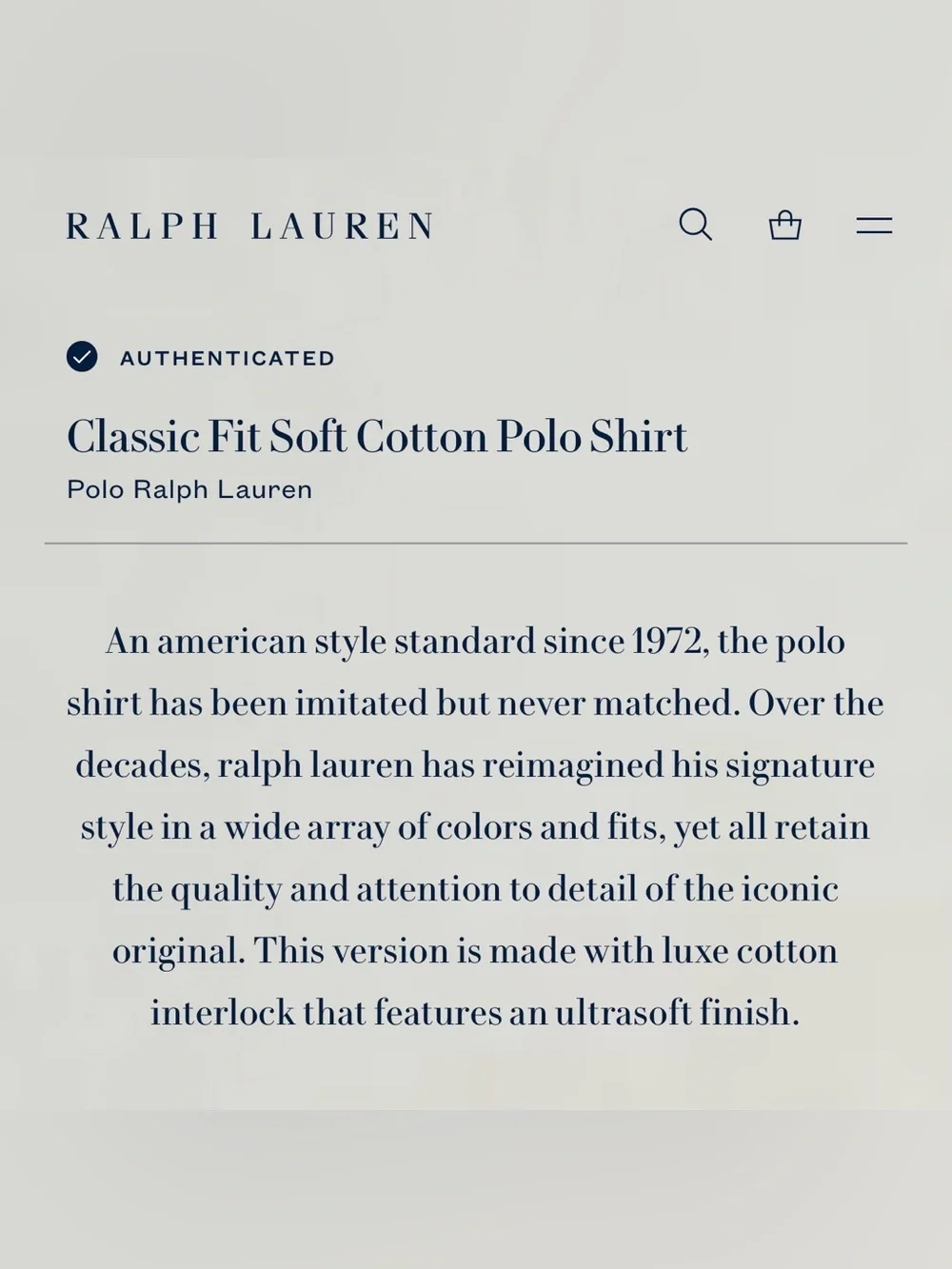 Ralph Lauren Men's Green Polo Shirt
